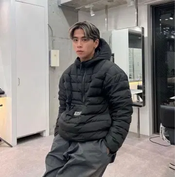 Student Apathy 마이크로 다운 자켓 L 사이즈 블랙 새상품급