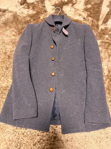 남성용 그레이 울 코트 boycott 새상품급 사이즈 M