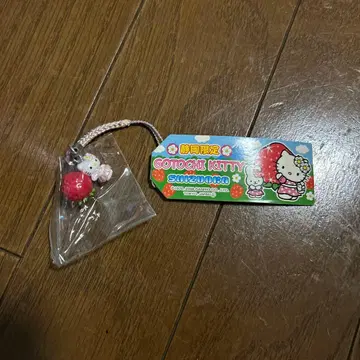 지역 한정 키티 시즈오카 한정 딸기 스트랩