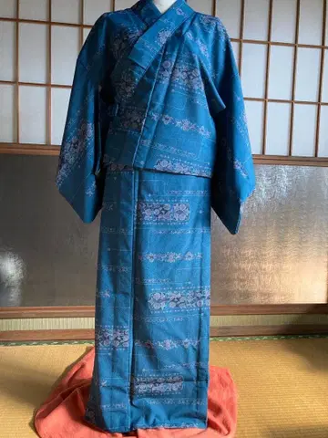 이부식 기모노 (단의 폴리에스테르) 재단 완료 미착용