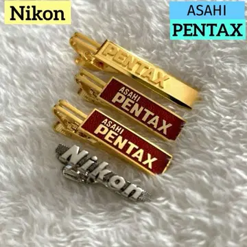 [레어] 니콘 아사히 펜탁스 넥타이핀 다이컷 기업 쇼와 레트로