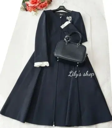 컨디션 최상 르네 커프스 원피스 코트