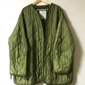 미군 M65 후드티 퀼트 라이너 Large