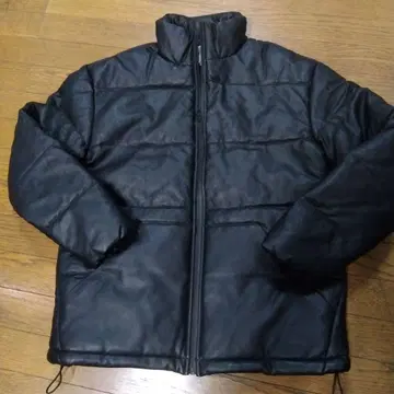 가죽 다운 자켓 M 사이즈