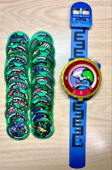 [중고품 동작 확인 완료] 요괴워치 제로시키 메달 세트