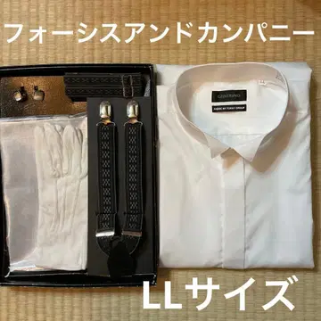 가격 인하! 포시스앤컴퍼니 신랑 세트! 셔츠 LL 사이즈 웨딩