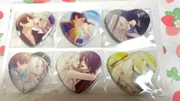 올림피아 소와레 Catharsis 하트 캔뱃지