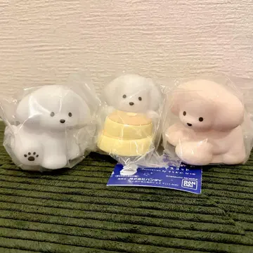 여러 가지 강아지 라이트 마스코트 3점 세트