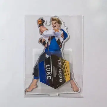 카푸 복권 스트리트 파이터 6 아크릴 스탠드 루크