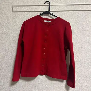 저널 스탠다드 relume 빨간색 가디건