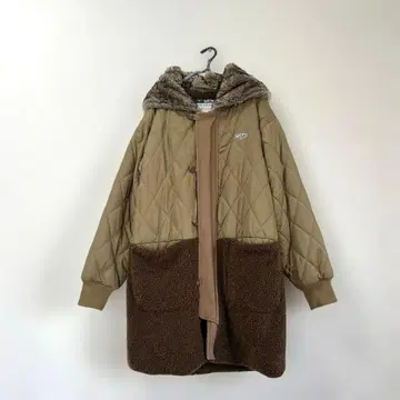 CUBESUGAR 퀼팅 코트 사이즈 M 카키