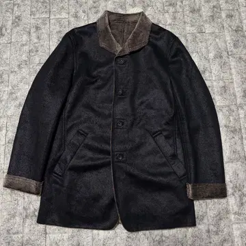 컨디션 최상 멘티노라스 페이크 무스탕 자켓 보아