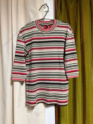 Max &co. 맥스앤코 멀티 보더 니트