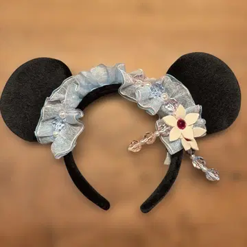 디즈니 비즈 장식 머리띠 미니