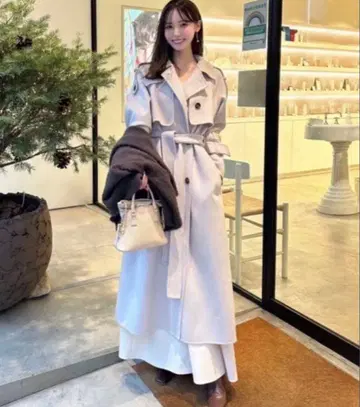 [새상품급] 스나이델 우로코 캐시미어 스탠드 카라 코트 1(M)