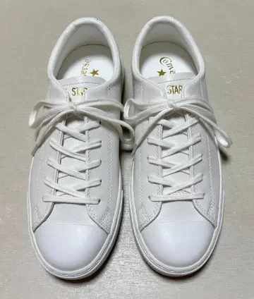 컨버스 올스타 쿠페 가죽 OX 화이트 23cm 새상품