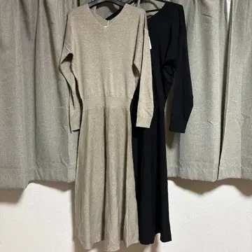 [미사용 새상품] 스콧 클럽 메틀리제 니트 원피스 2색 세트