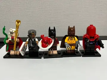 LEGO 레고 71017 배트맨 더 무비 미니 피규어 5체 세트