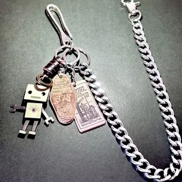 월렛 체인 키링 아메카지 스트릿 구제 의류 스타일 f3