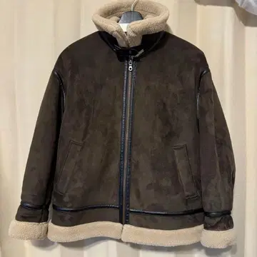 Ray BEAMS 에코 무스탕 보머