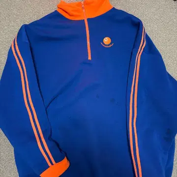 하프 지퍼 파란색 8볼