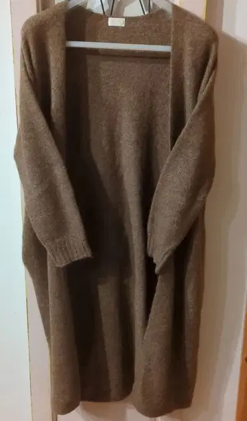 소노 니트 롱 가디건 익명 배송