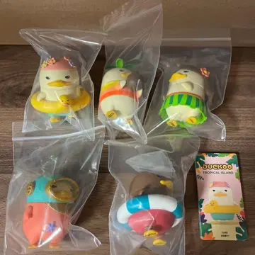 DUCKOO 트로피컬 아일랜드 시리즈 세트