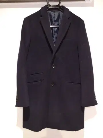 B:MING by BEAMS 네이비 체스터 코트