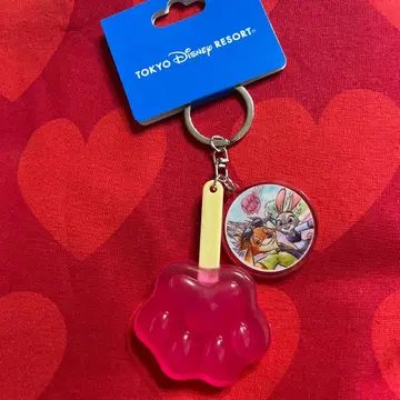 주토피아 아이스캔디 키체인 디즈니 리조트