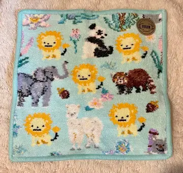 새상품 페이러 동물 패턴 손수건