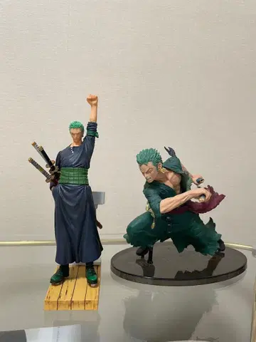 원피스 조로 피규어 2체 세트