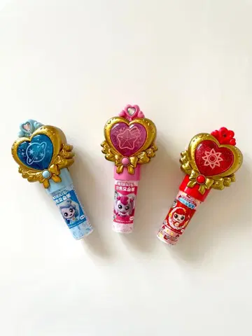 [ 미사용 캐치! 티니핑 하트의 빛나는 마법 지팡이 3종 세트 ]