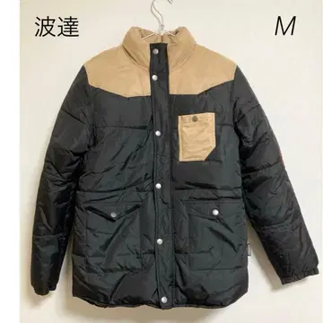 0664 나미타츠 충전솜 다운 자켓 꽃무늬 자수 M