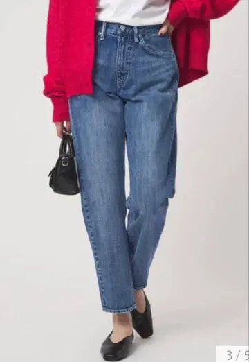 그린 라벨 릴랙싱 시그니처 데님 팬츠 38 라이트 블루