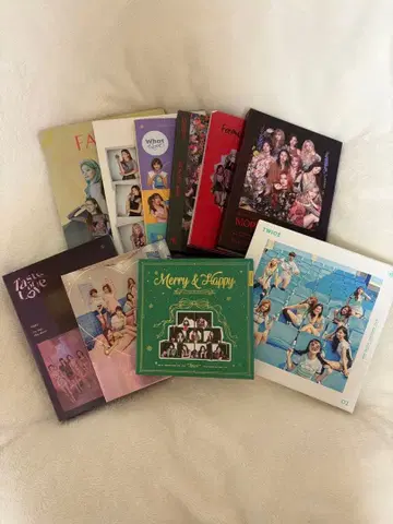 TWICE 앨범 세트 10점