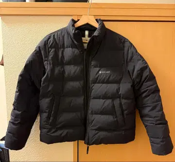 스노우피크 블랙 다운 자켓 숏 기장 남성용 M 사이즈 정도
