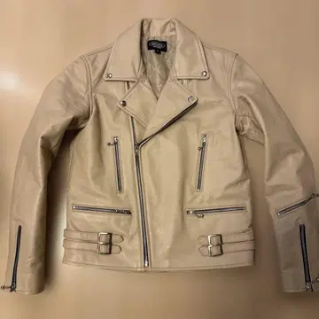 used 경적 웍스 라이더 자켓 3 베이지 롱점퍼