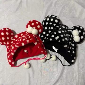 팬캡 미니 도트 페어