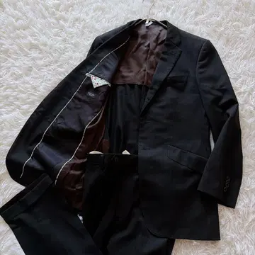 L 사이즈 폴스미스 셋업 수트 포켓 꽃무늬 디자인 블랙 블랙