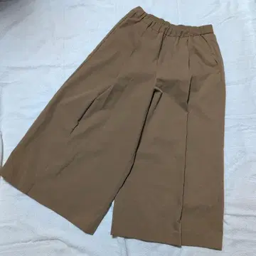 [ GEORGES RECH ] 브라운 와이드 팬츠 허리밴딩