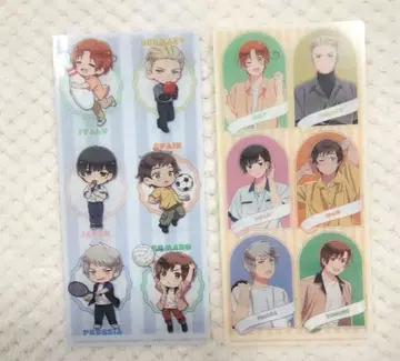 헤타리아 라운드 원 ROUND1 콜라보 파일 티켓 케이스