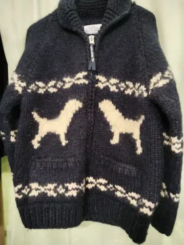 Lab 빈티지 카우친 스웨터