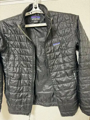 patagonia 나노 퍼프 블랙 남성용 s