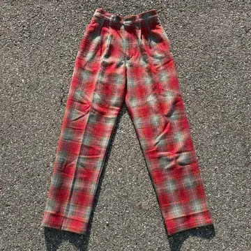 Sweet Camel 체크 무늬 Jeans