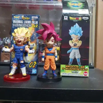 드래곤볼 피규어 세트 베지터 손오공