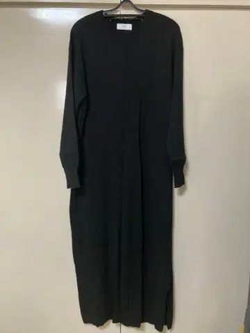 SLOBE IENA 블랙 롱 니트 원피스