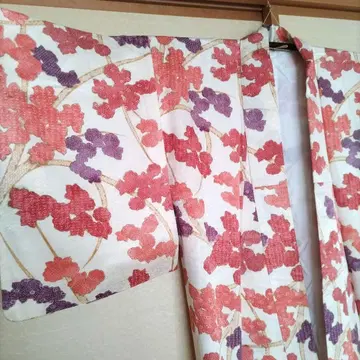 순수 실크 올 패턴 부츠케 기모노 기장 155cm