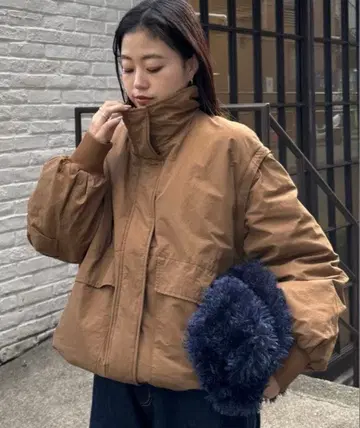 택 포함 미사용 새상품 BIG 포켓 스탠드 워크 아우터