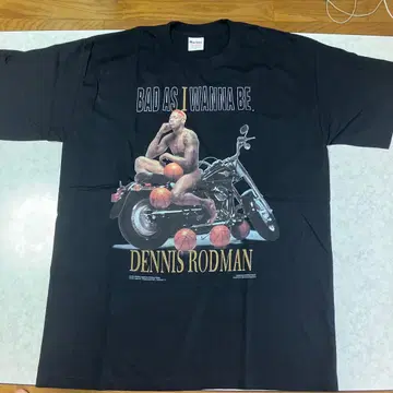 데니스 로드맨 Vintage T셔츠 90s 할리데이비슨 미사용 새상품