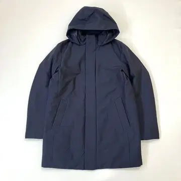 UNIQLO 유니클로 하이브리드 다운 코트 네이비 M